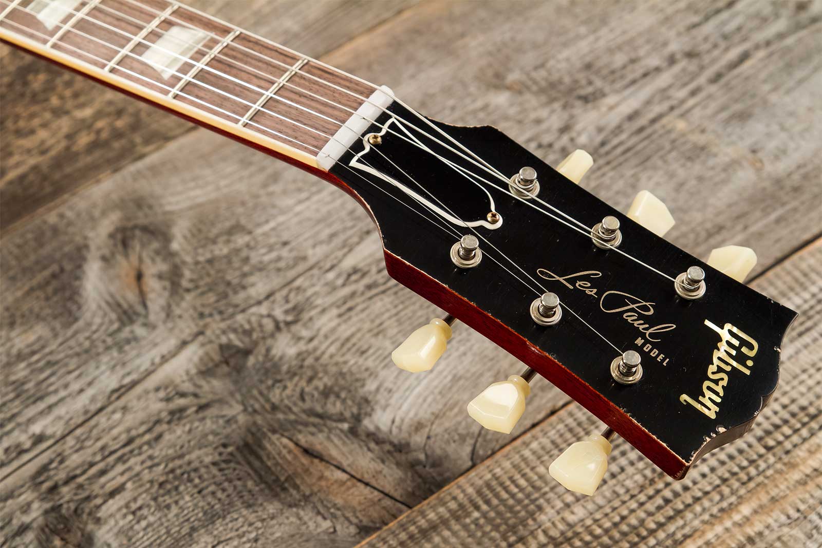 Gibson Custom Shop M2m Les Paul Standard 1959 Reissue 2h Ht Rw #941225 - Murphy Lab Light Aged Sunrise Tea Burst - Enkel gesneden elektrische gitaar -