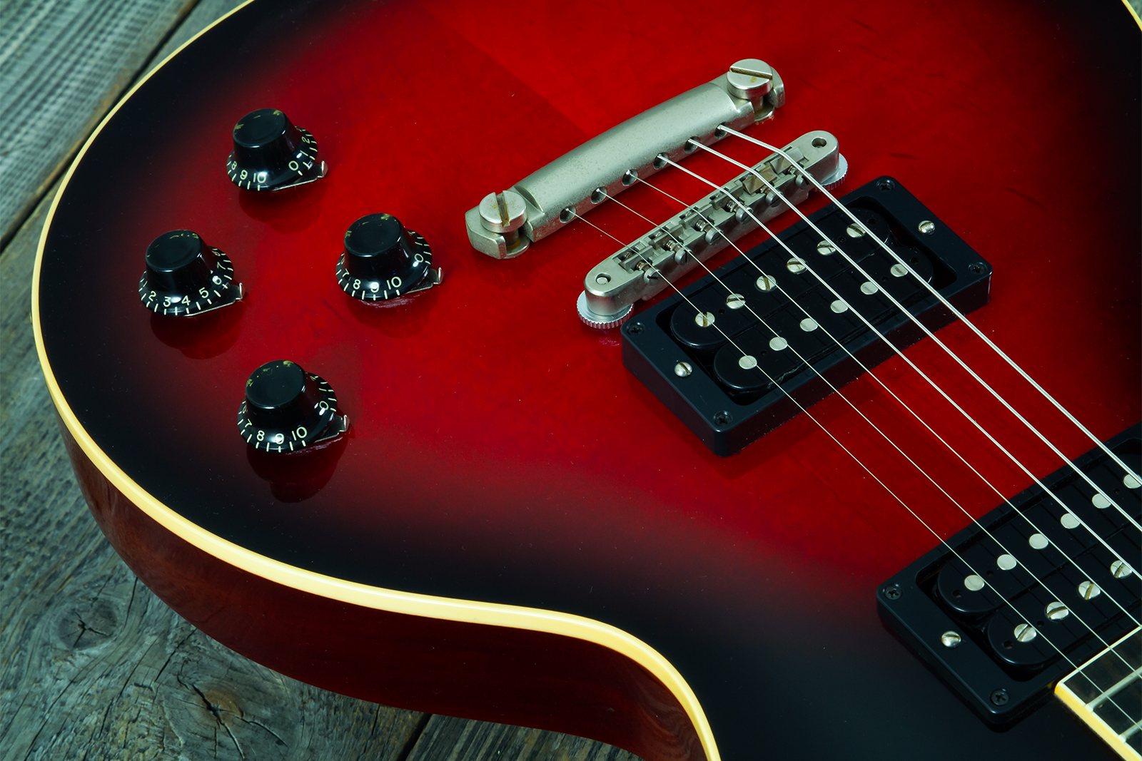 Gibson Custom Shop M2m Slash Les Paul 1958 Standard Proto #2 - Vos Vermillion Burst - Single cut gitaar - Variation 13