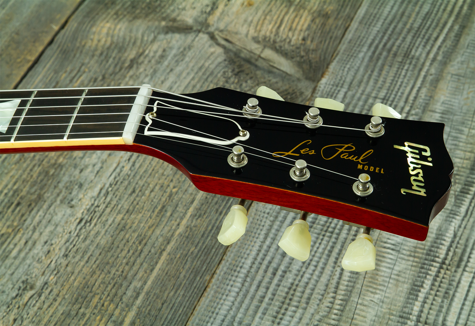 Gibson Custom Shop M2m Slash Les Paul 1958 Standard Proto #2 - Vos Vermillion Burst - Single cut gitaar - Variation 20
