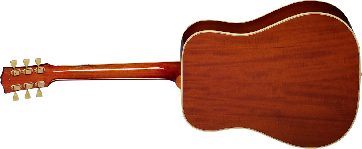 Gibson Custom Shop Murphy Lab Hummingbird 1960 Fixed Bridge Dreadnought Epicea Acajou Rw - Heavy Aged Washed Cherry Sunburst - Folk gitaar - Variation
