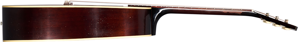 Gibson Custom Shop Murphy Lab J45 1942 Banner Dreadnought Shsc Epicea Acajou Rw - Heavy Aged Vintage Sunburst - Folk gitaar - Variation 2