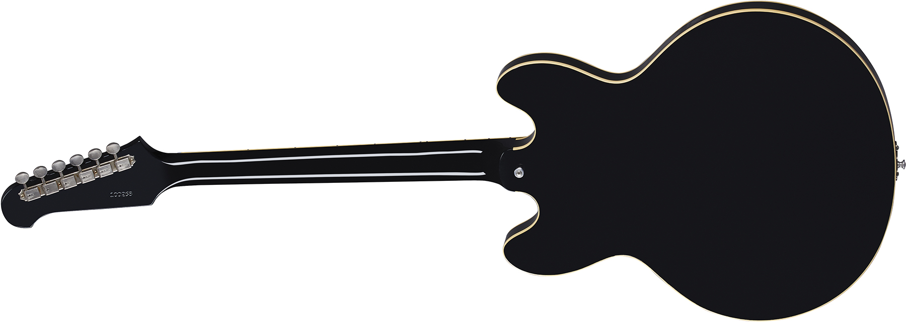 Gibson Custom Shop Murphy Lab Trini Lopez Standard 1964 2h Ht Rw - Ultra Light Aged Ebony - Semi hollow elektriche gitaar - Variation 1