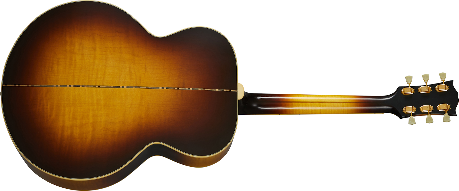 Gibson Custom Shop Sj-200 1957 Super Jumbo Epicea Erable Rw - Vos Vintage Sunburst - Westerngitaar & electro - Variation 1