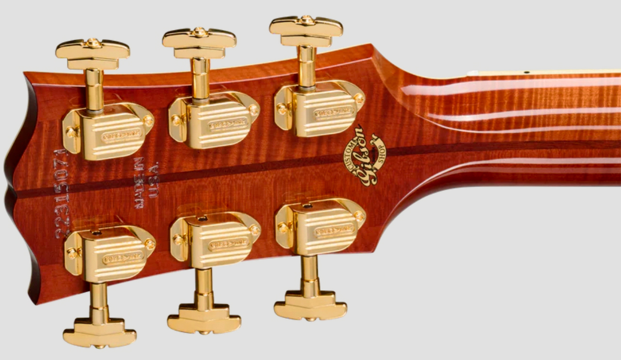 Gibson Custom Shop Sj200 Ann. Ltd Super Jumbo Epicea Erable Rw - Cremona Burst - Folk gitaar - Variation 6