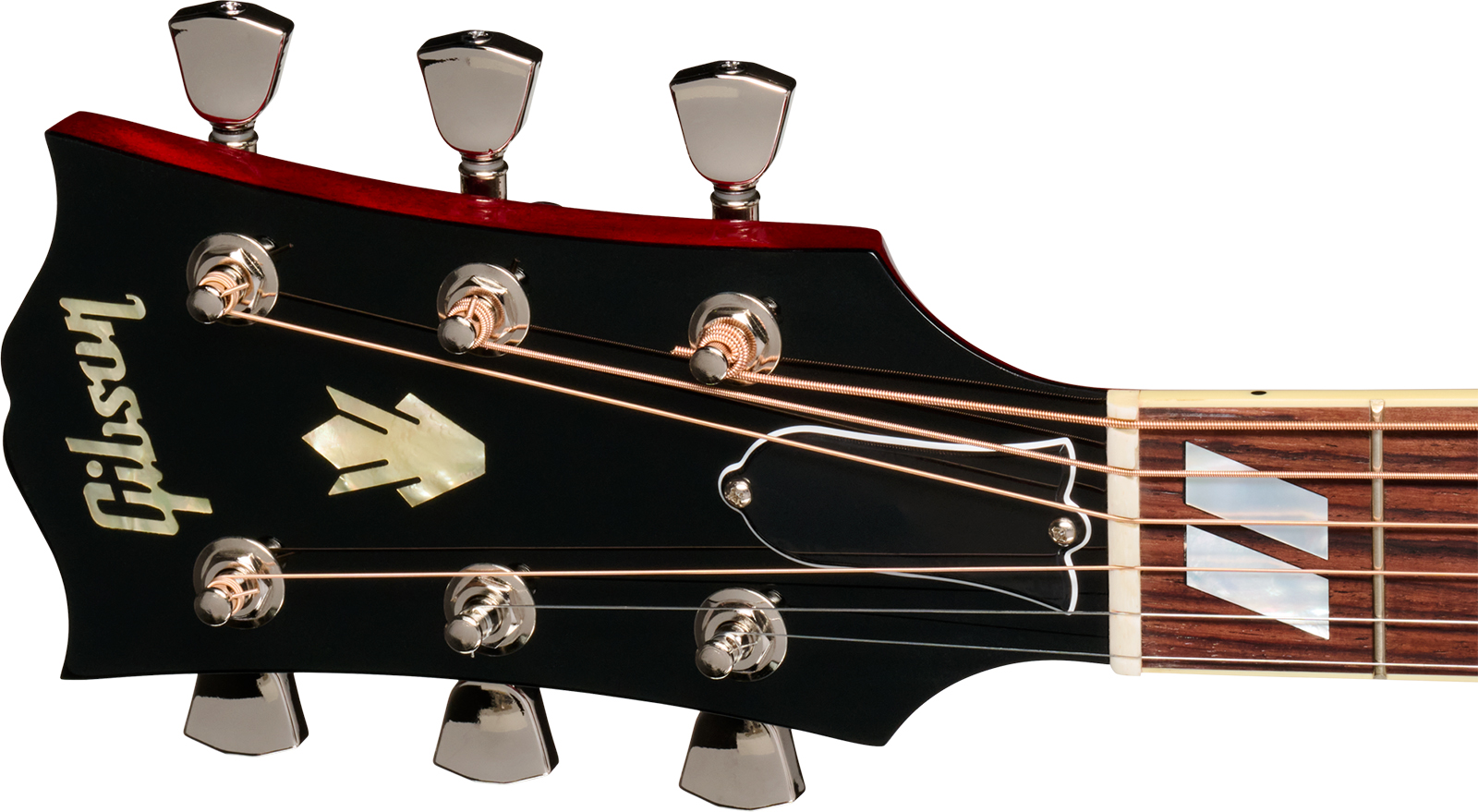 Gibson Dove Lh Original (baggs Hifi Dna) Dreadnought Gaucher Epicea Erable Rw - Antique Natural - Folk gitaar - Variation 3