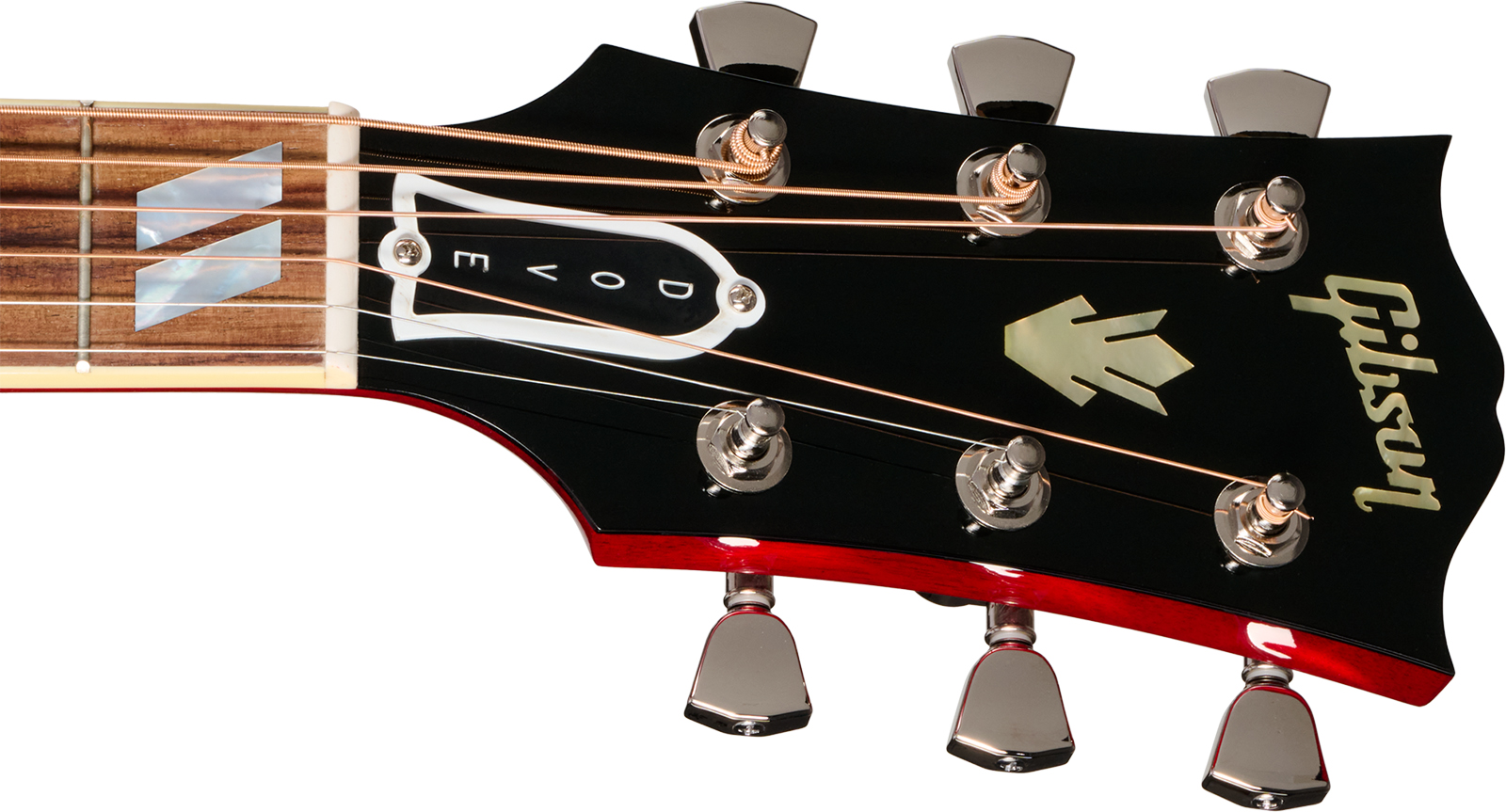 Gibson Dove Original (baggs Hifi Dna) Dreadnought Epicea Erable Rw - Vintage Cherry Sunburst - Folk gitaar - Variation 3