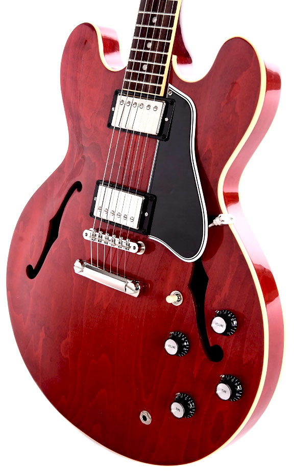 Gibson Es-335 1961 Kalamazoo Historic 2019 2h Ht Rw - Gloss Sixties Cherry - Semi hollow elektriche gitaar - Variation 2