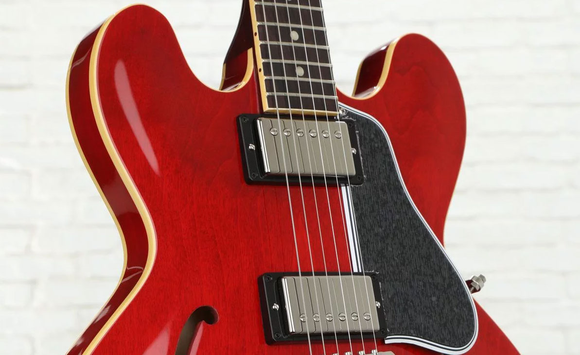 Gibson Es-335 1961 Kalamazoo Historic 2019 2h Ht Rw - Gloss Sixties Cherry - Semi hollow elektriche gitaar - Variation 3