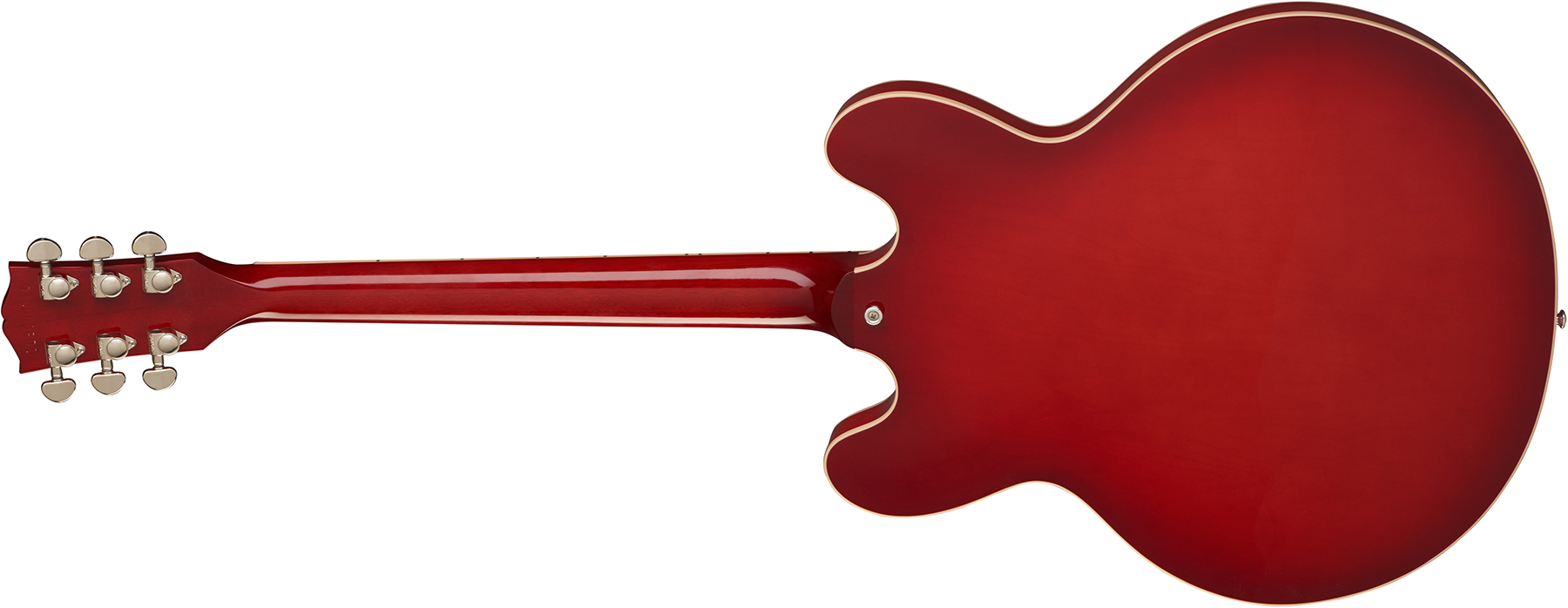 Gibson Es-335 Dot 2019 Hh Ht Rw - Cherry Burst - Semi hollow elektriche gitaar - Variation 1