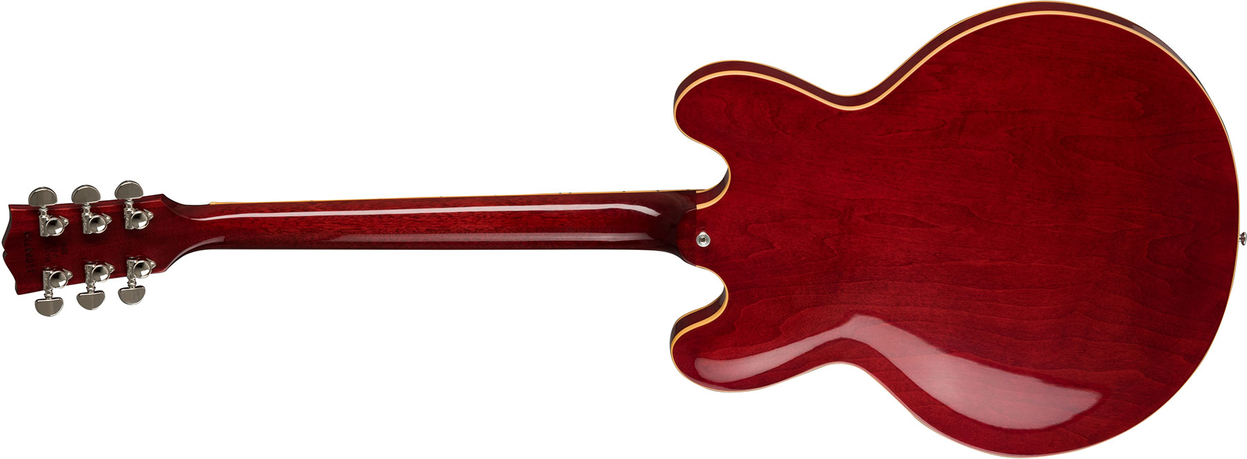 Gibson Es-335 Dot 2019 Hh Ht Rw - Antique Faded Cherry - Semi hollow elektriche gitaar - Variation 2