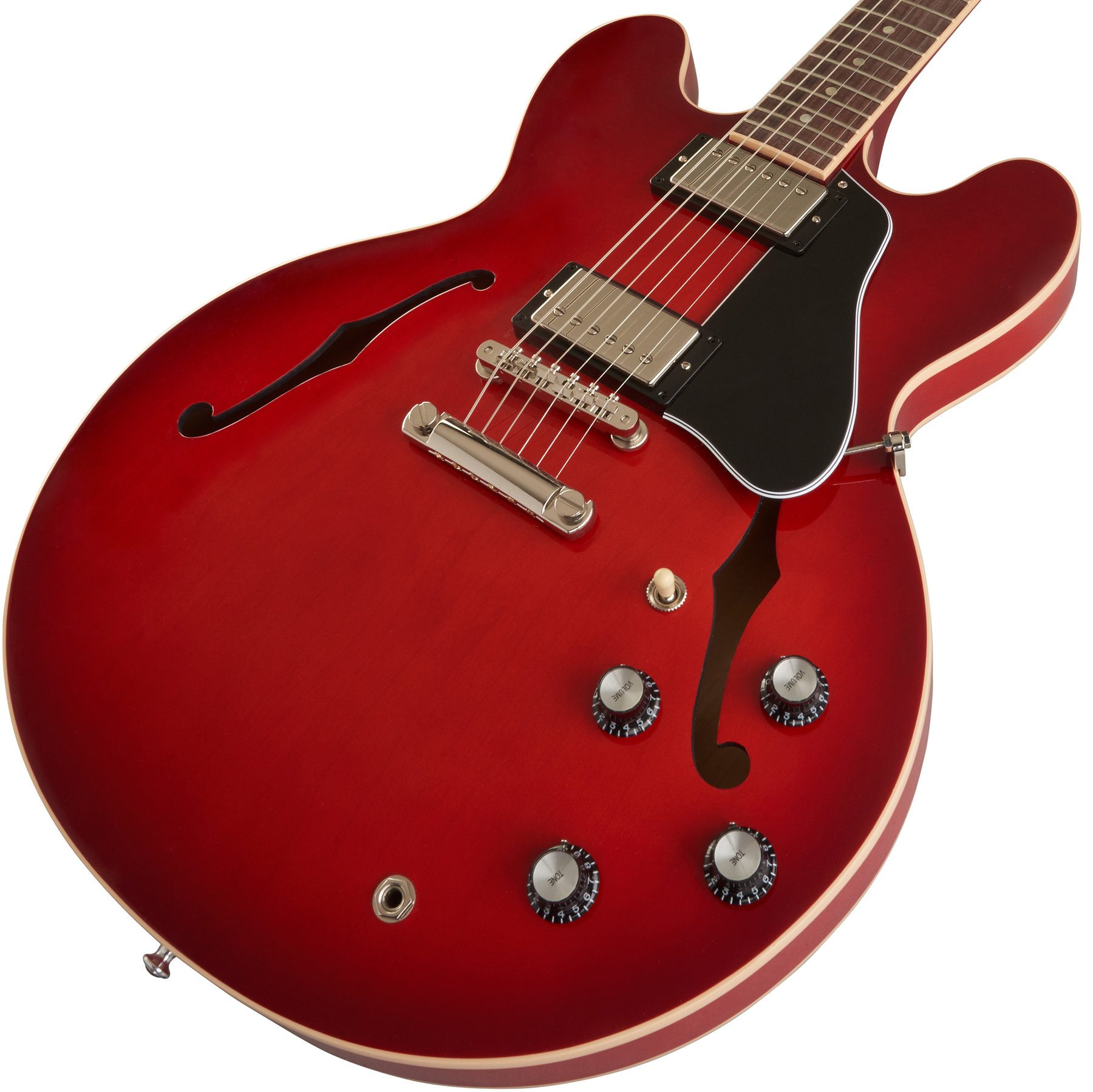 Gibson Es-335 Dot 2019 Hh Ht Rw - Cherry Burst - Semi hollow elektriche gitaar - Variation 3