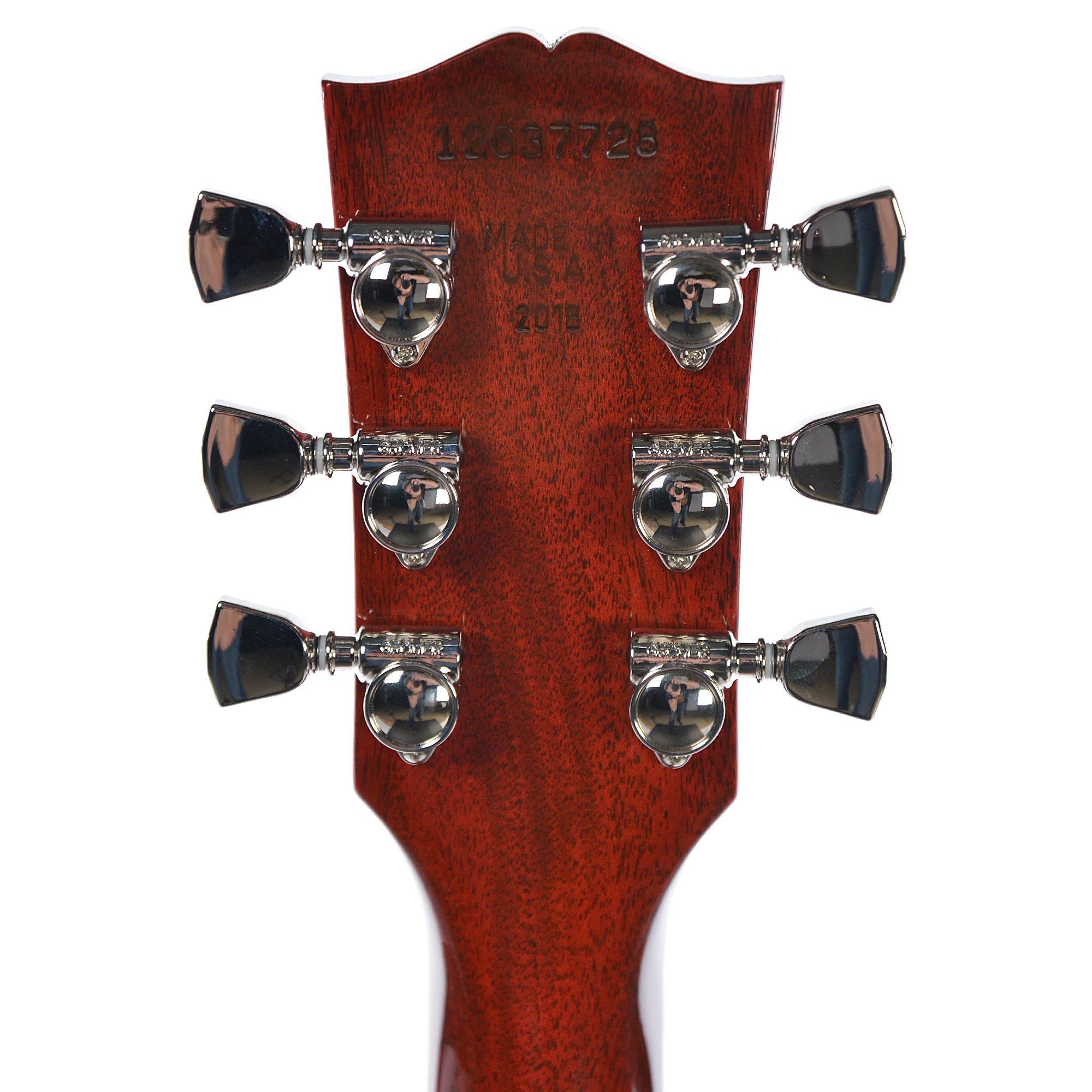 Gibson Es-335 Figured 2018 Ltd - Antique Sixties Cherry - Semi hollow elektriche gitaar - Variation 4