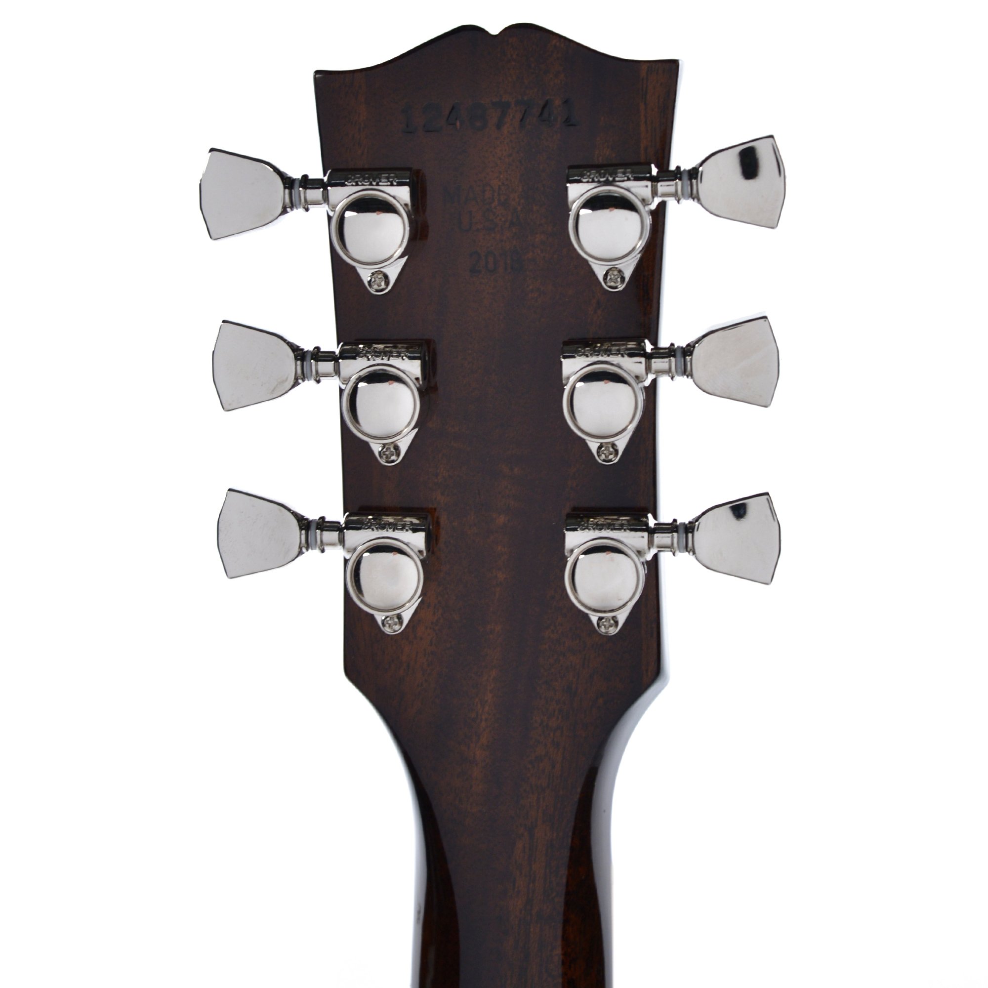 Gibson Es-335 Figured 2018 Ltd - Antique Walnut - Semi hollow elektriche gitaar - Variation 4