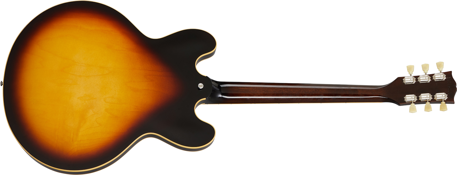 Gibson Es-345 Lh Original Gaucher 2h Ht Rw - Vintage Burst - Linkshandige elektrische gitaar - Variation 1