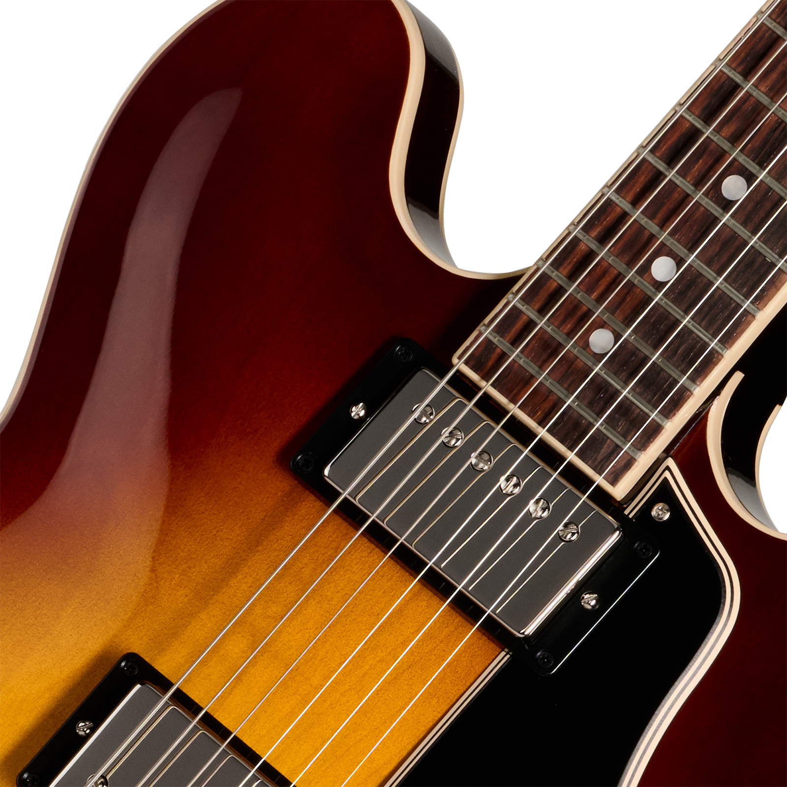 Gibson Es335 50s Usa 2h Ht Rw - Vintage Tobacco Burst - Semi hollow elektriche gitaar - Variation 2