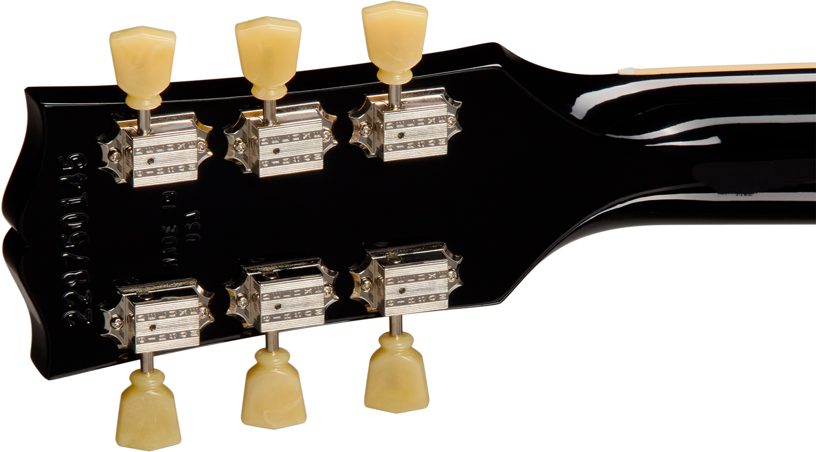 Gibson Es335 50s Usa 2h Ht Rw - Ebony - Semi hollow elektriche gitaar - Variation 5