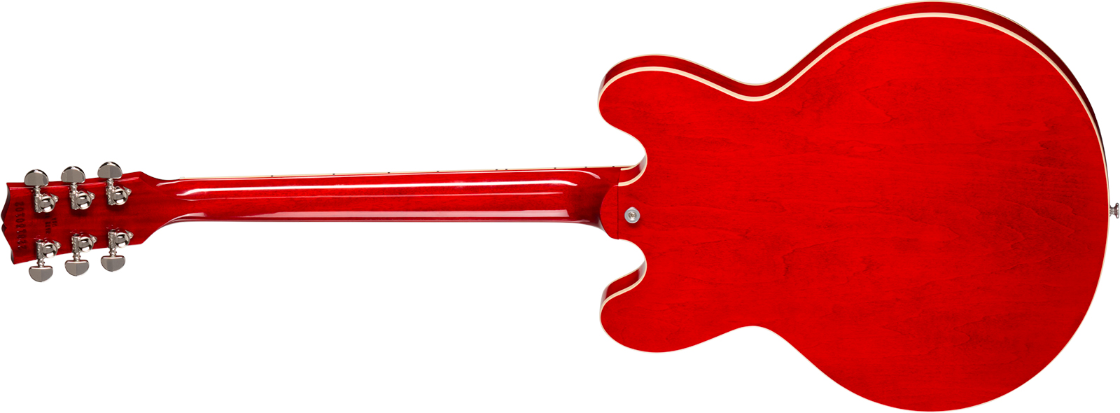Gibson Es335 60s Usa 2h Ht Rw - Sixties Cherry - Semi hollow elektriche gitaar - Variation 1