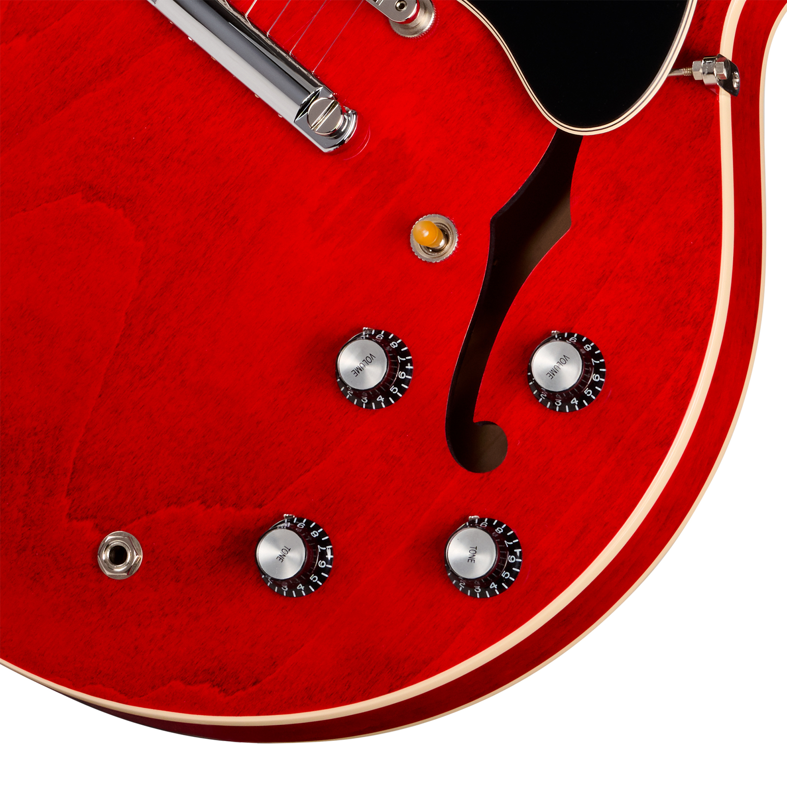 Gibson Es335 60s Usa 2h Ht Rw - Sixties Cherry - Semi hollow elektriche gitaar - Variation 3