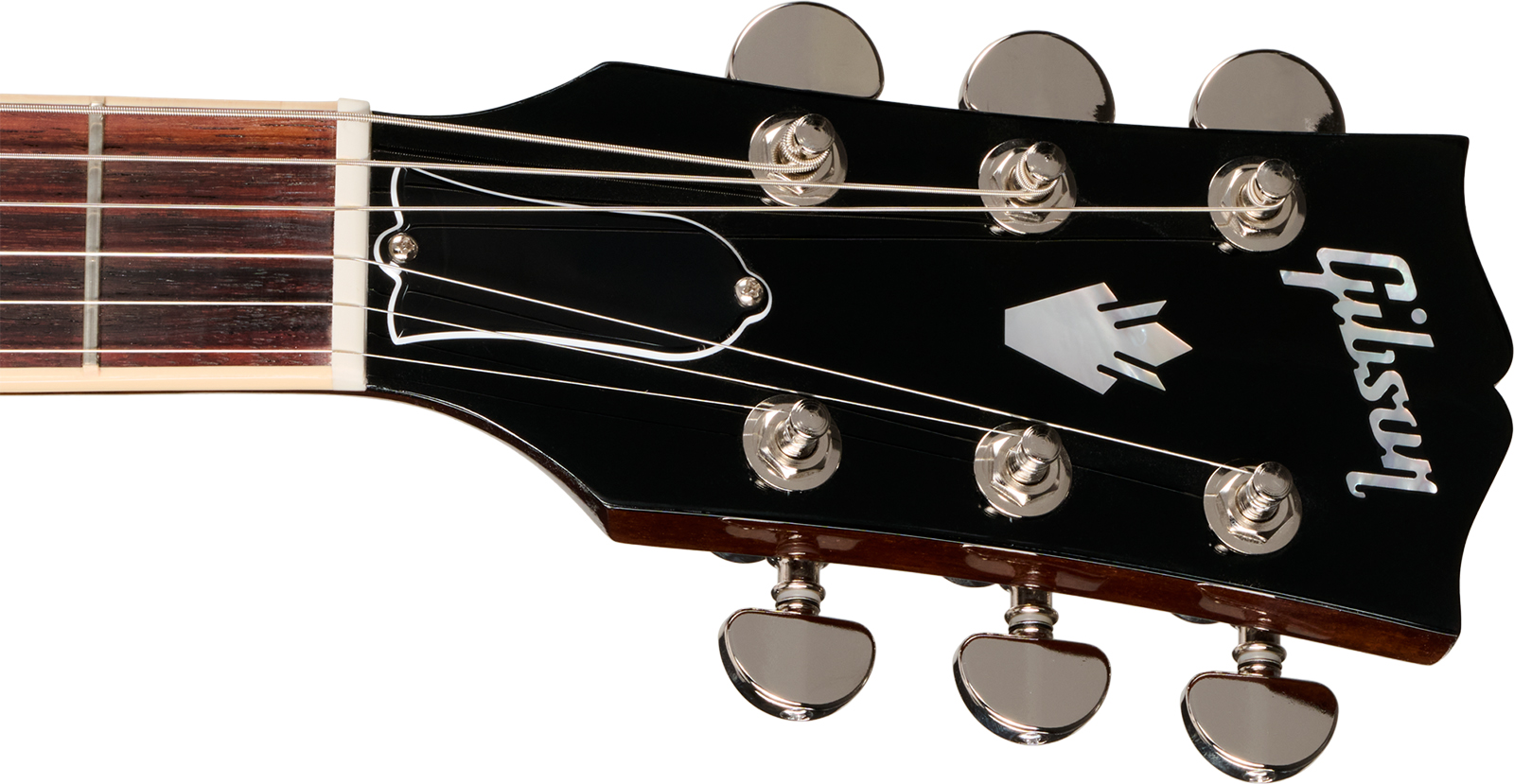 Gibson Es335 60s Usa 2h Ht Rw - Dark Walnut - Semi hollow elektriche gitaar - Variation 4