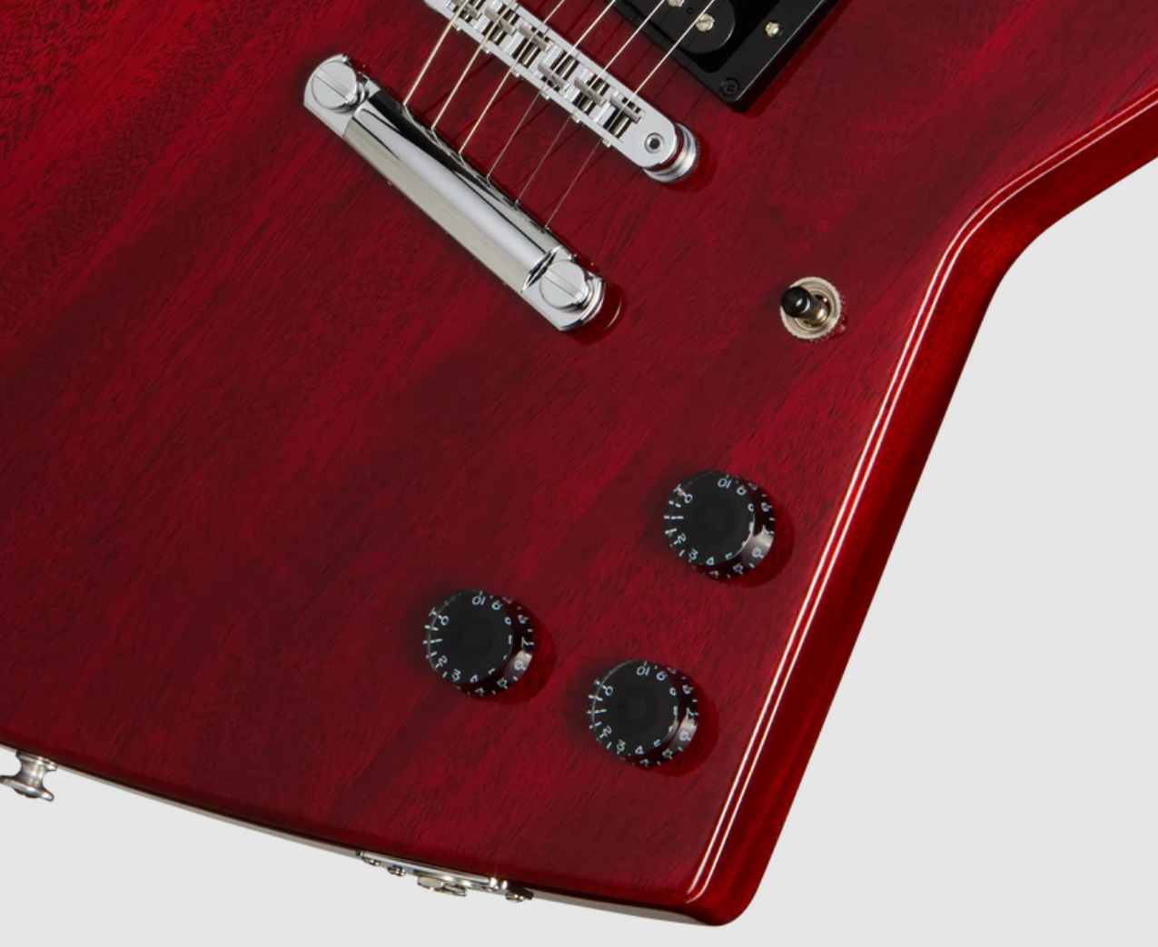 Gibson Explorer 80s 2h Ht Rw - Cherry - Metal elektrische gitaar - Variation 3