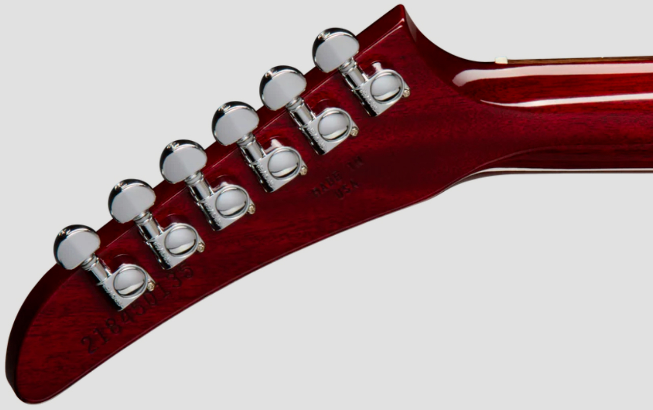 Gibson Explorer 80s 2h Ht Rw - Cherry - Metal elektrische gitaar - Variation 4