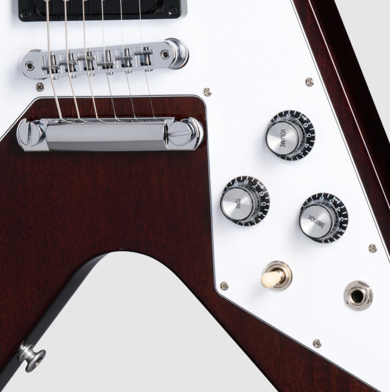 Gibson Flying V 70s Original 2h Ht Rw - Dark Walnut - Metal elektrische gitaar - Variation 3