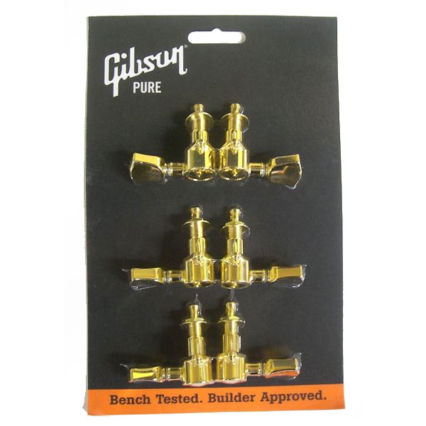 Gibson Grover Modern Keystone Machine Heads Jeu 3x3 Gold - Stemmechanieken - Variation 2