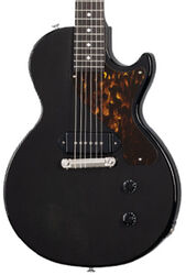 Enkel gesneden elektrische gitaar Gibson Billie Joe Armstrong Les Paul Junior - Vintage ebony