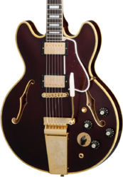 Semi hollow elektriche gitaar Gibson Custom Shop B.B. King Rumble in the Jungle 1974 ES-355 - Murphy Lab Light Aged Walnut