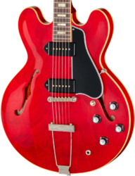 Semi hollow elektriche gitaar Gibson Custom Shop Historic 1962 ES-330 Reissue - Sixties Cherry