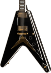 Custom Shop Flying V Custom - ebony