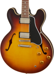 Semi hollow elektriche gitaar Gibson Custom Shop Historic 1959 ES-335 Reissue - Vos vintage sunburst