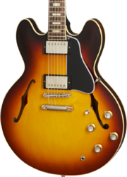 Semi hollow elektriche gitaar Gibson Custom Shop Historic 1964 ES-335 Reissue - Vos vintage burst