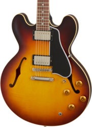 Semi hollow elektriche gitaar Gibson Custom Shop Historic 1959 ES-335 Reissue - Vintage burst