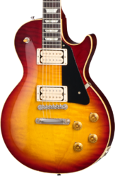 Enkel gesneden elektrische gitaar Gibson Custom Shop Jeff Beck YardBurst 1959 Les Paul Standard #YB010 - Murphy Lab Aged Dark Cherry Sunburst