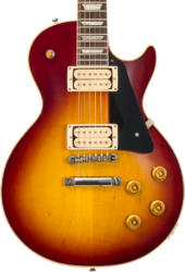 Enkel gesneden elektrische gitaar Gibson Custom Shop Jeff Beck YardBurst 1959 Les Paul Standard #YB023 - Murphy Lab Aged Dark Cherry Sunburst