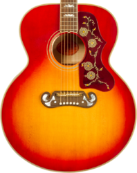 Volksgitaar Gibson Custom Shop Jimmy Page 1964 SJ-200 #22204029 - Murphy lab light aged cherry tea