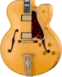 Hollow body elektrische gitaar Gibson Custom Shop L-5 CES Reissue - Vos antique natural
