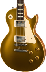Enkel gesneden elektrische gitaar Gibson Custom Shop 1957 Les Paul Goldtop Reissue - Vos double gold