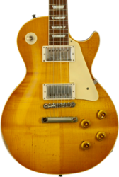 Single cut gitaar  Gibson Custom Shop 1958 Les Paul Standard Reissue #83205 - Murphy Lab Heavy Aged Lemon Burst