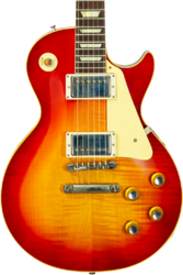 Single cut gitaar  Gibson Custom Shop 1960 Les Paul Standard Reissue #04714 - Vos washed cherry sunburst