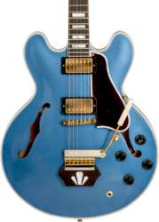 Hollow bodytock elektrische gitaar Gibson Custom Shop M2M ES-355 #A940193 - VOS Pelham Blue