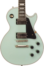Single cut gitaar  Gibson Custom Shop M2M Les Paul Custom #CS501799 - Murphy Lab Aged Kerry Green