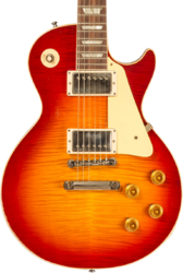 Enkel gesneden elektrische gitaar Gibson Custom Shop M2M 1959 Les Paul Standard Reissue #94394 - Murphy lab light aged factory burst