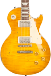 Enkel gesneden elektrische gitaar Gibson Custom Shop M2M 1959 Les Paul Standard Reissue #94548 - Murphy lab ultra heavy aged lemon burst