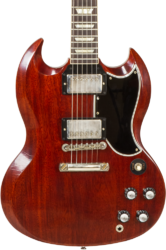Guitarra eléctrica de doble corte. Gibson Custom Shop M2M 1961 SG Standard Reissue #301861 - Murphy lab ultra light aged vintage cherry