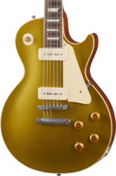 Enkel gesneden elektrische gitaar Gibson Custom Shop Murphy Lab 1956 Les Paul Goldtop Reissue - Ultra light aged double gold