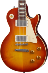 Enkel gesneden elektrische gitaar Gibson Custom Shop Murphy Lab 1958 Les Paul Standard Reissue - Ultra light aged washed cherry sunburst