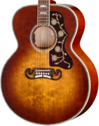 Folk gitaar Gibson Custom Shop SJ-200 Anniversary Ltd - Cremona burst