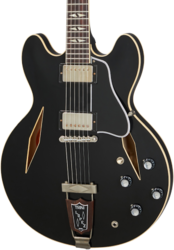 Semi hollow elektriche gitaar Gibson Custom Shop 1964 Trini Lopez Standard Reissue - Vos ebony